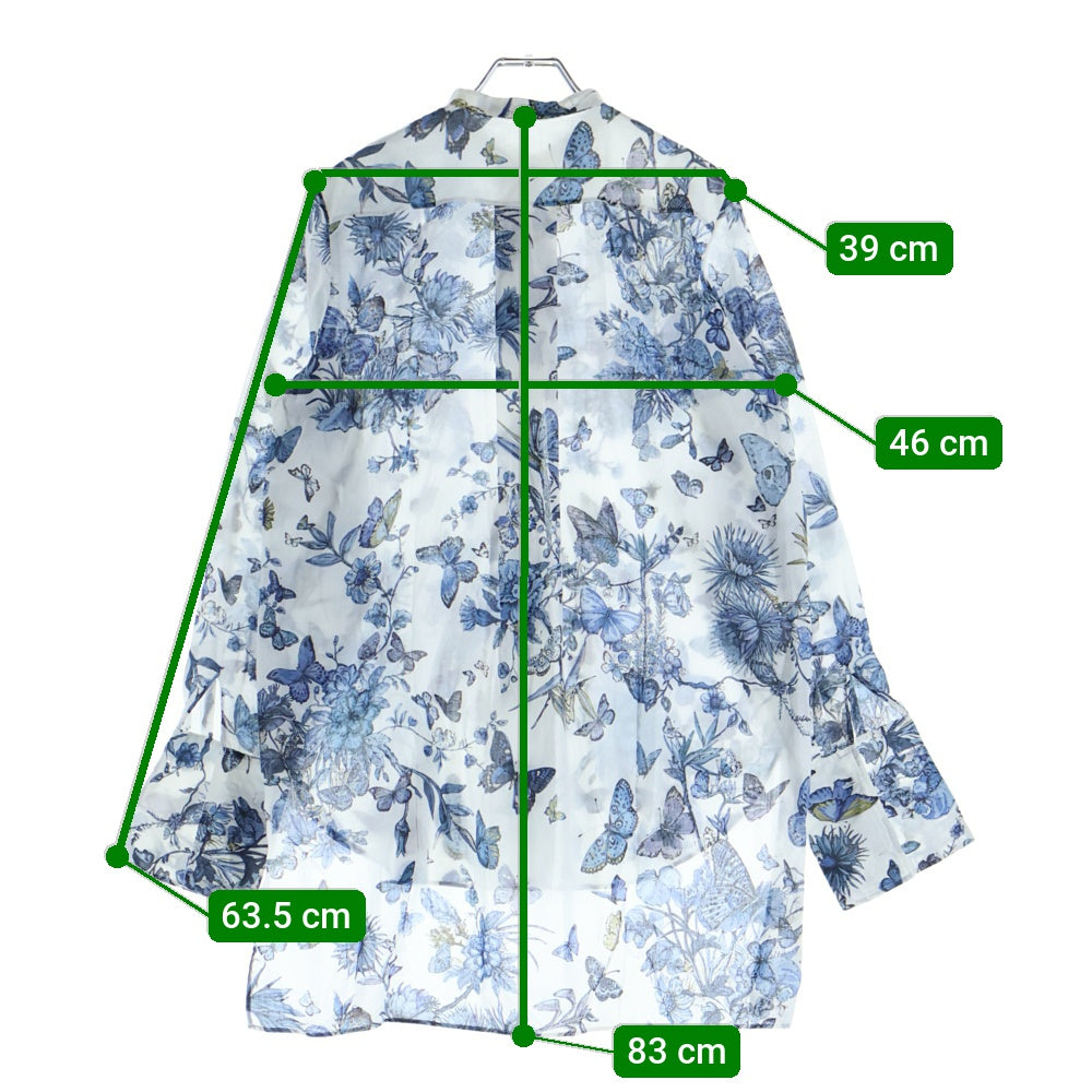 Christian Dior(クリスチャンディオール) ボタニカル柄 長袖シャツ