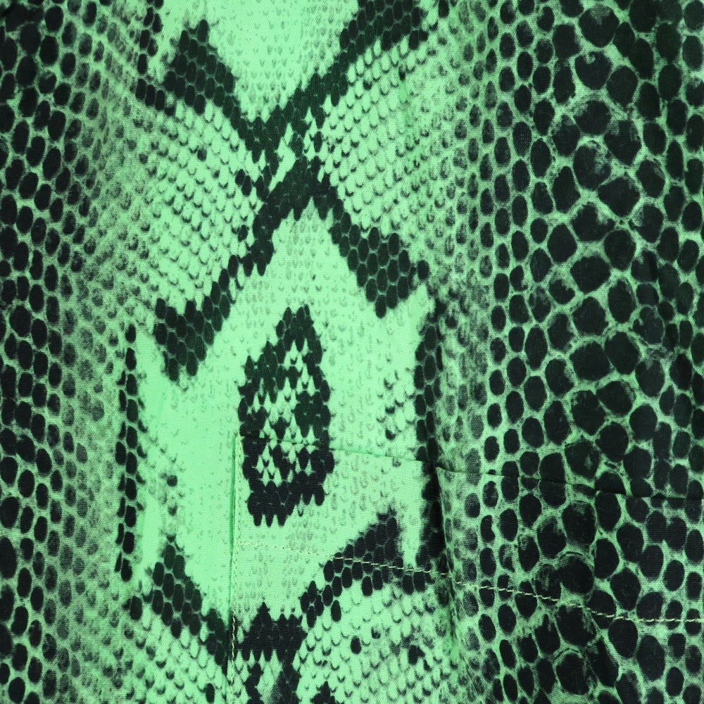 WACKO MARIA(ワコマリア) PYTHON OPEN COLLAR SHIRT パイソン オープン