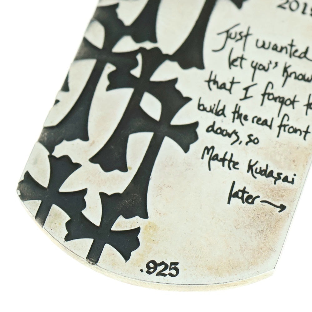 CHROME HEARTS(クロムハーツ) 青山20周年限定 D TAG LRG LTD ラージ