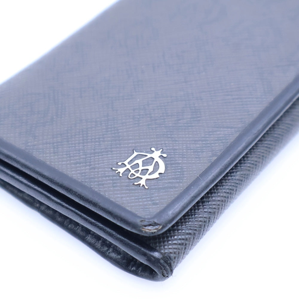 dunhill(ダンヒル) ロゴプレート PVC レザー キーケース キーホルダー