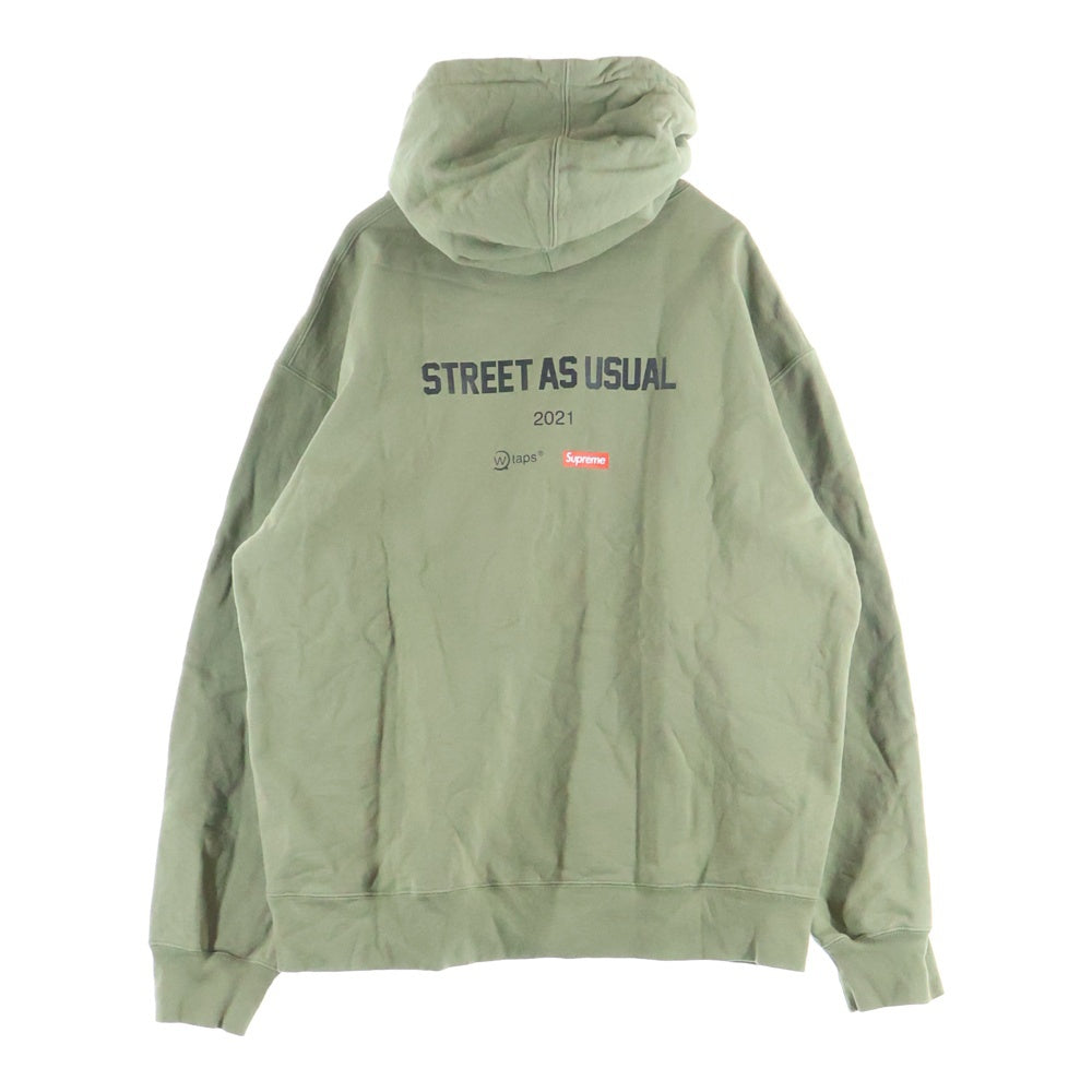 SUPREME(シュプリーム) 21AW ×WTAPS SIC'EM Hooded Sweatshirt