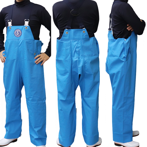 川島 クラフテルレインウエアー ダイヤコンドル ブルー 上下セット