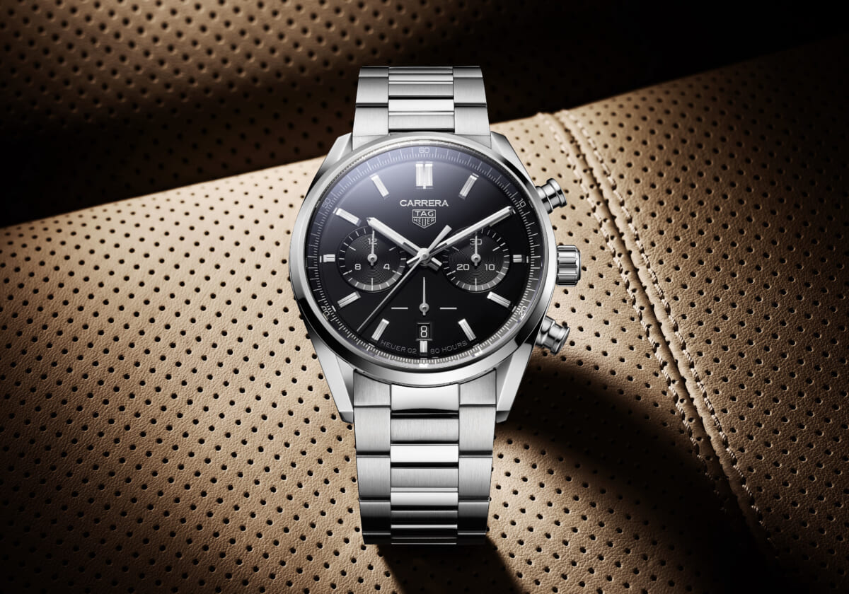 エレガントなクロノグラフ「タグ・ホイヤー カレラ」に42mmケースの