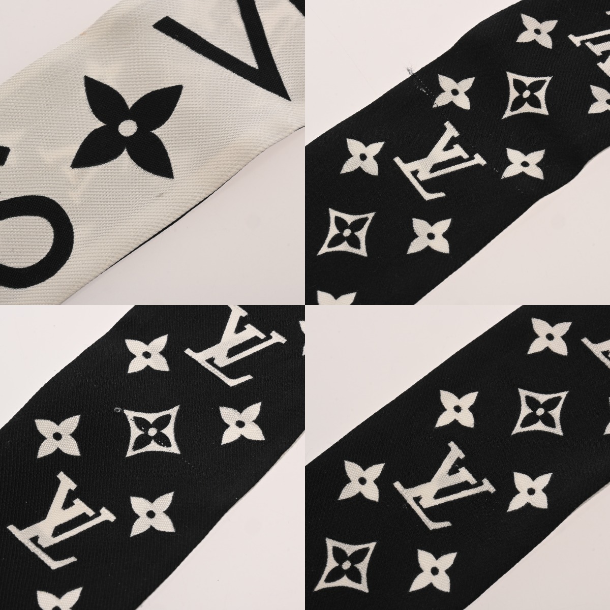 ルイヴィトン モノグラム バンドー インフィニティ ホワイト/ブラック