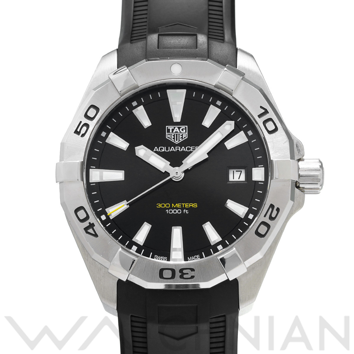 タグ ホイヤー アクアレーサー クォーツ WBD1110.FT8021 ブラック