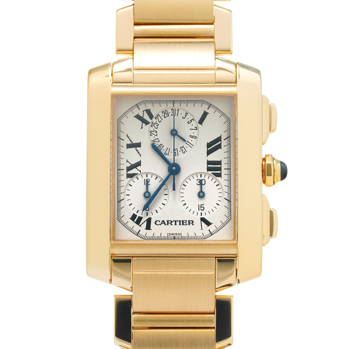 カルティエ タンク フランセーズ クロノリフレックス W50005R2