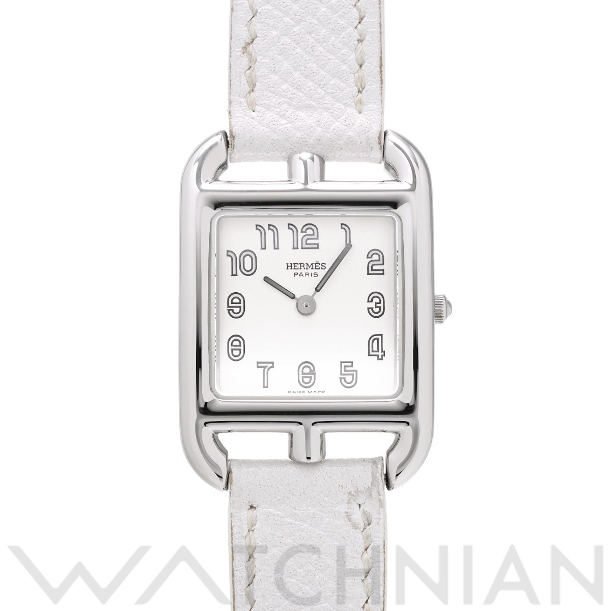 エルメス ケープコッド ドゥブルトゥール CC1.210 ホワイト レディース