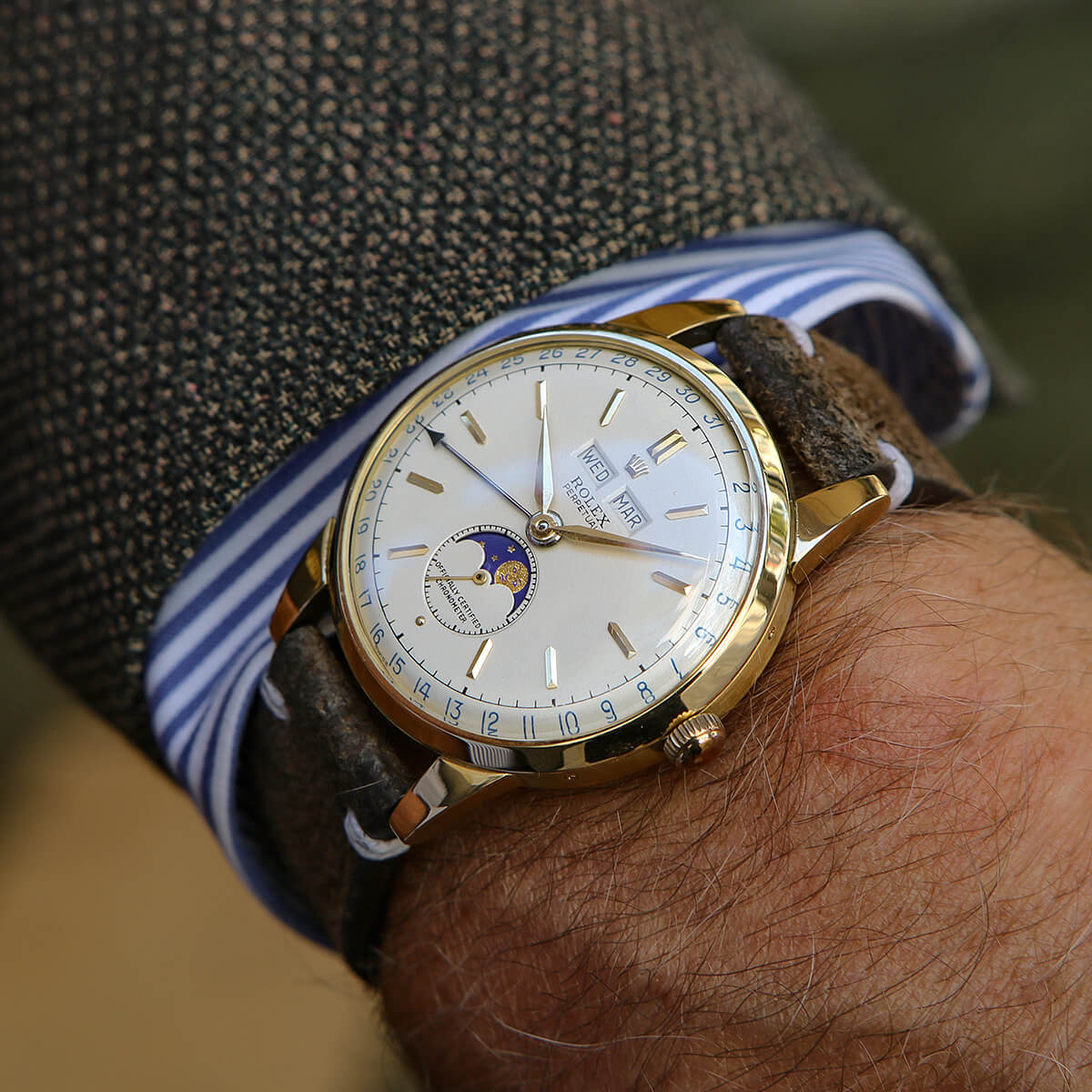 Rolex ref.8171 Triple Date Moonphase so called Padellone