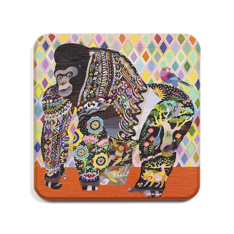 色エンピツ作家 かわばたあきこ】アートプレート ミスター | 谷口松雄堂