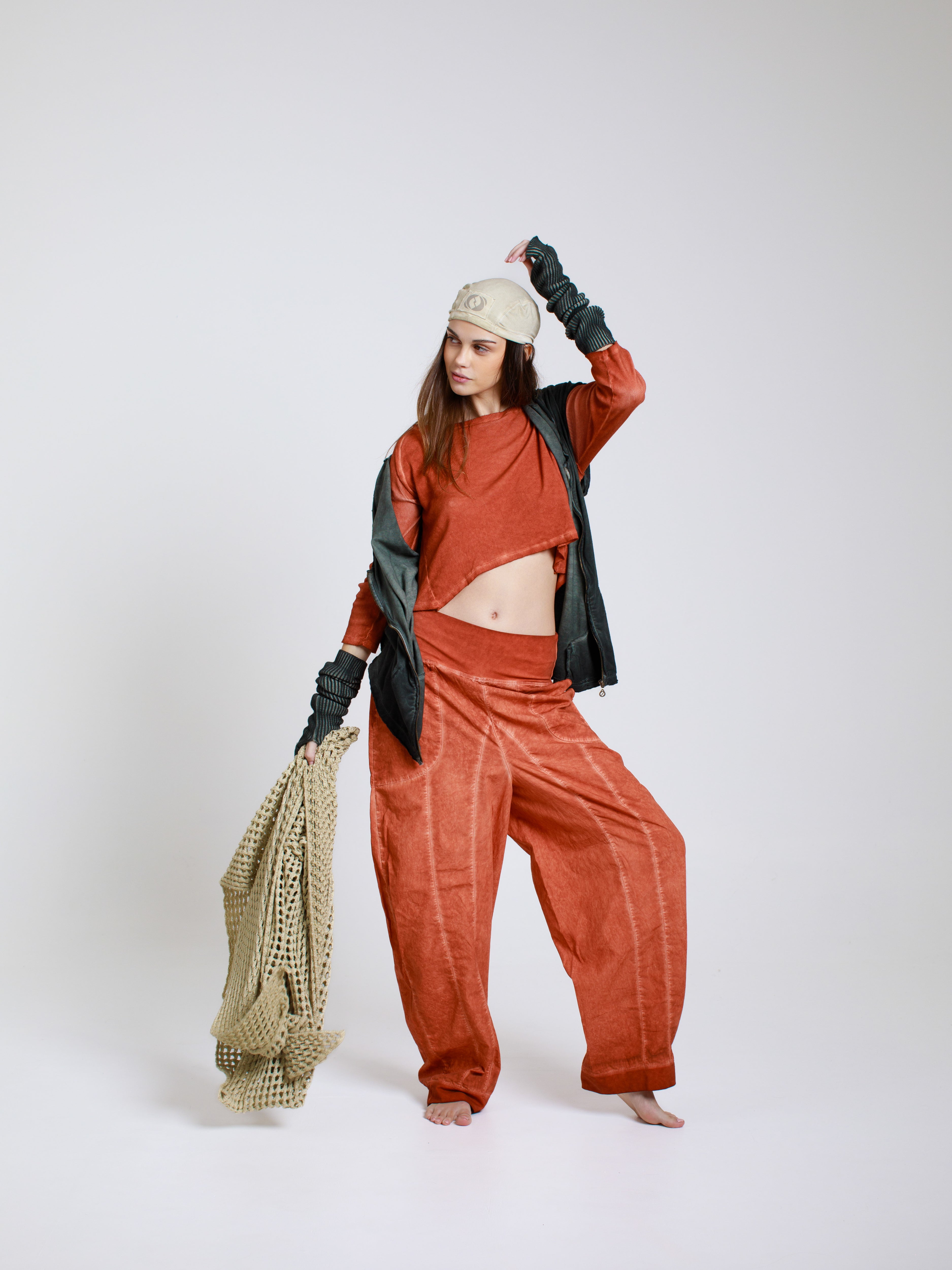 Twist-Detail Cropped Top – Salsation Limited