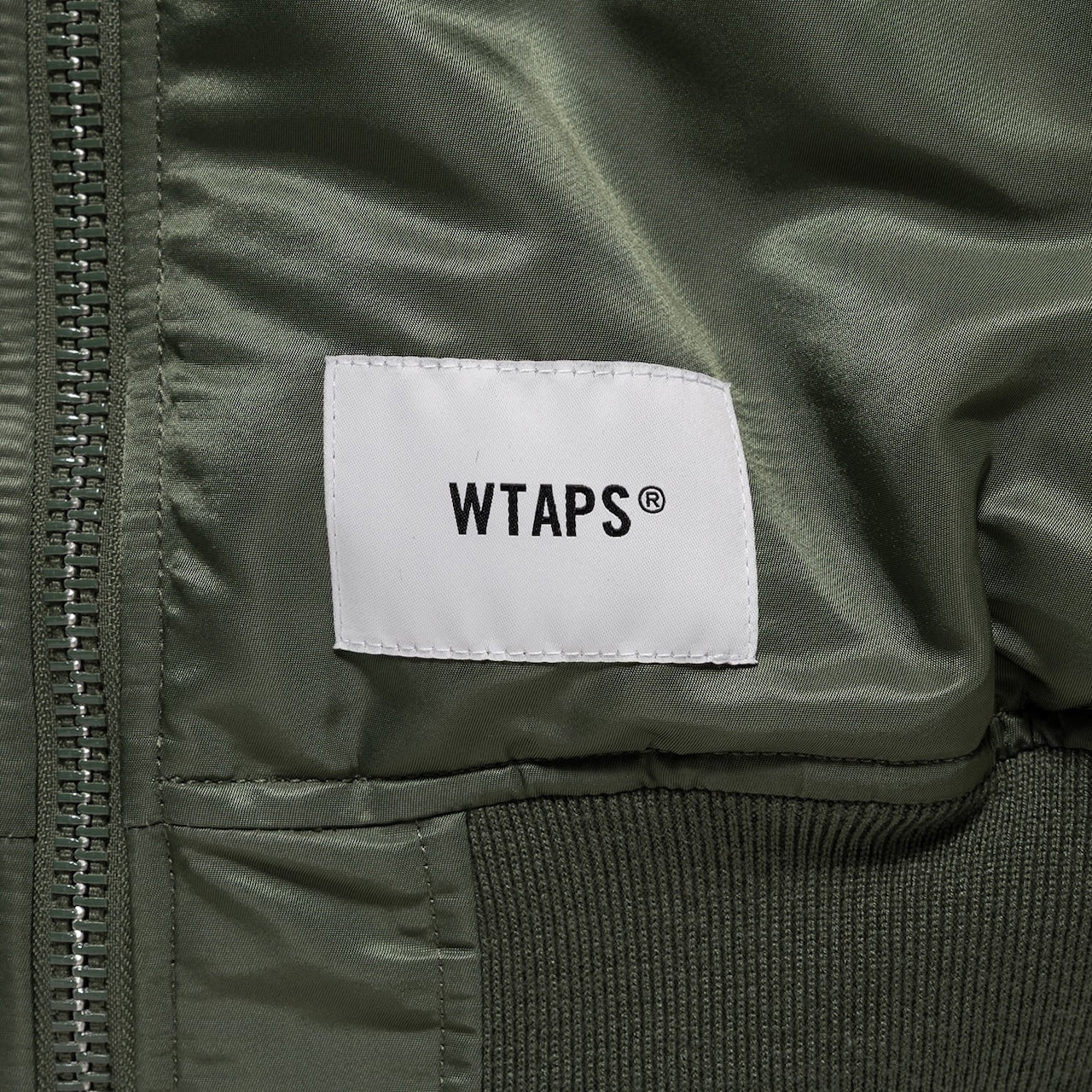 WTAPS / MA-1 CORE SPEC / JACKET / NYLON. TWILL. ALPHA INDUSTRIES