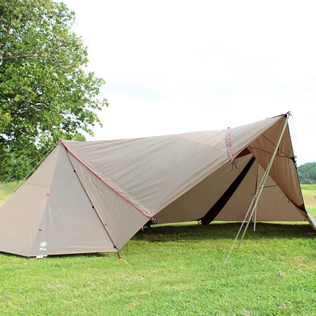 スノーピーク60周年記念で、人気タープ&シェルターがもっとハイ