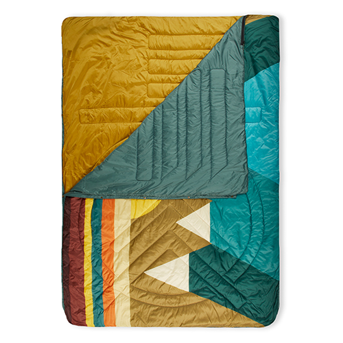 1枚5役！ アメリカ発「VOITED」のブランケットは、冬キャンプの