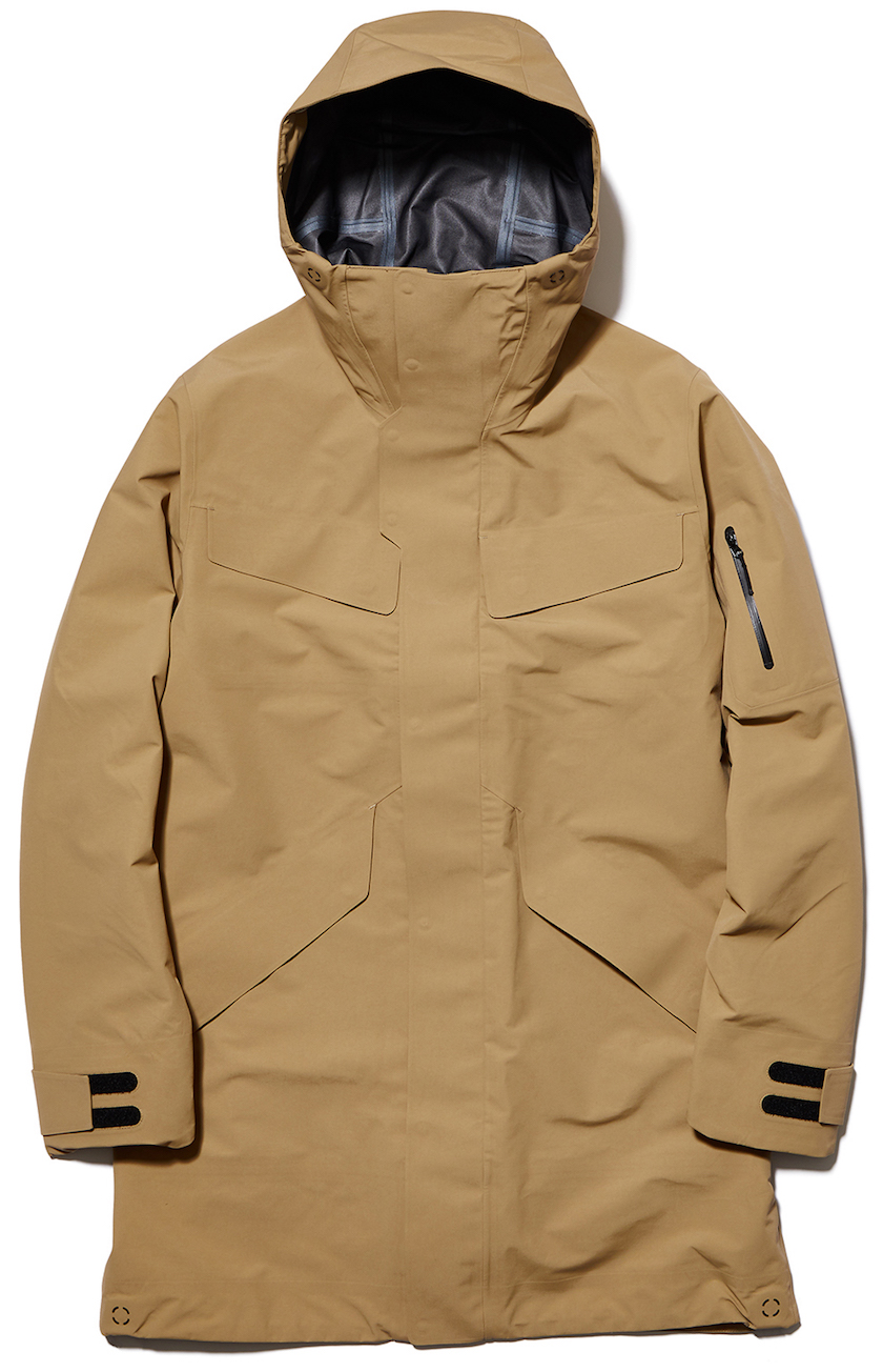 ゴールドウインから、最新鋭の素材をまとった4つの都会派アウターが