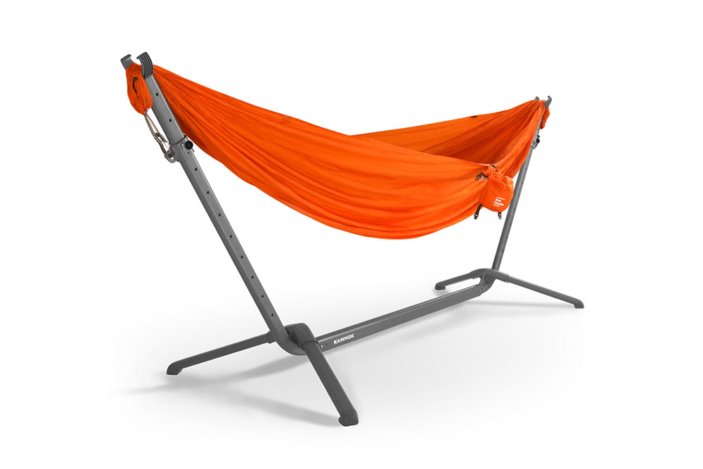 どこでもチルアウト！ ハンモックにもチェアにもなる、KAMMOKの画期的