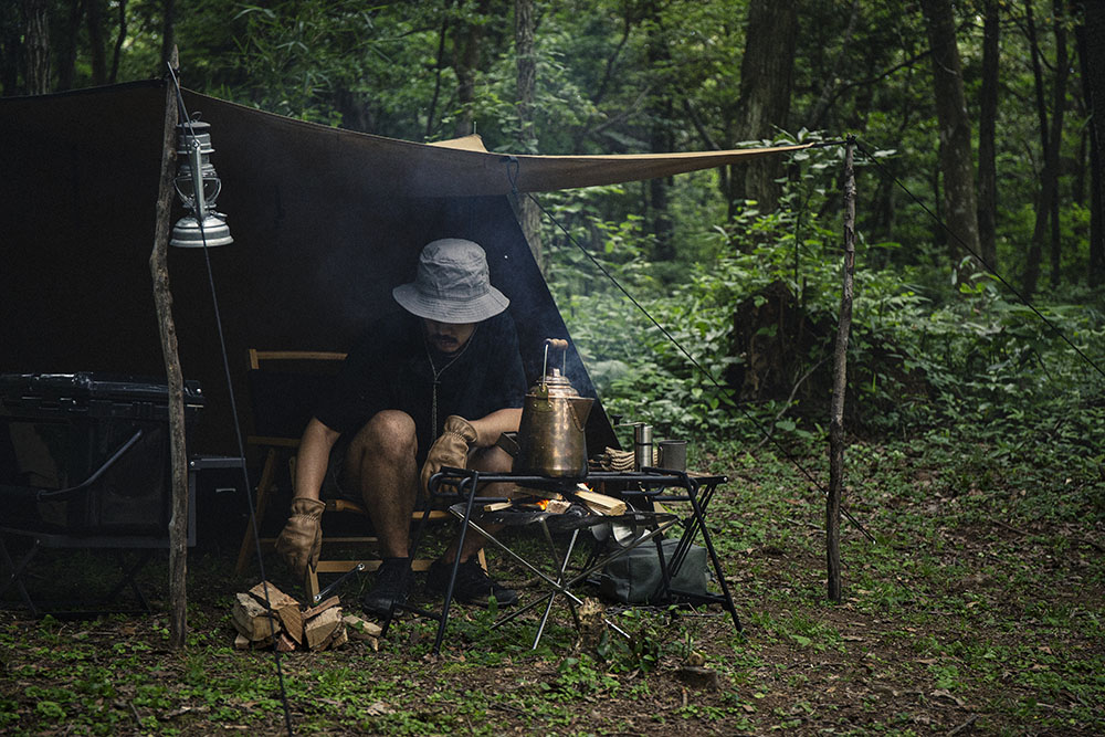 グリップスワニーとコラボした、ドベルグ初の難燃テントがいよいよ発売