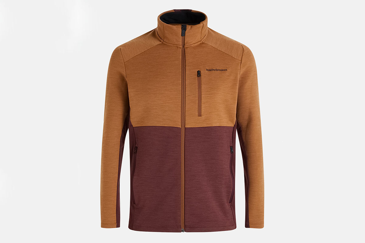 ピークパフォーマンスの新作ミッドレイヤーは、パネルの切り替えがミソ