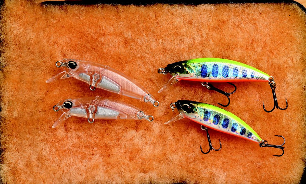 DUO、ラパラ、Jackson、d3渓流ミノーセット(ケース付き) ルアーの