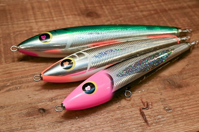 青物用ハンドメイドジグ中古品 4本 26-4 青物用ハンドメイドジグ中古品