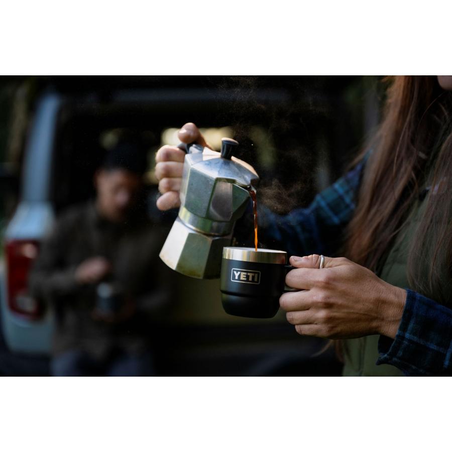YETI ラングラー 6oz スタッカブルマグ 2PK BLACK ＃80171061001006 ※2