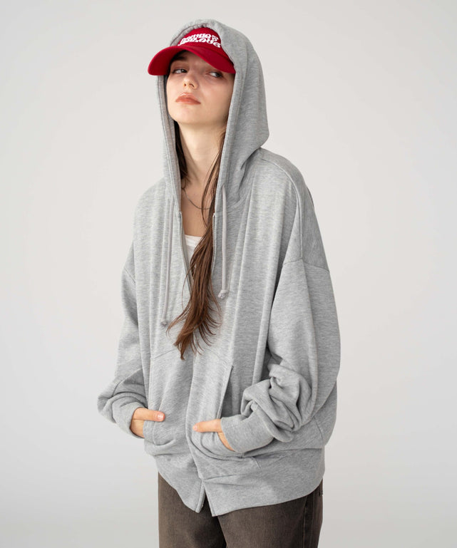 コンパクトフィットダブルZIPパーカー｜WEGO（ウィゴー） – WEGO