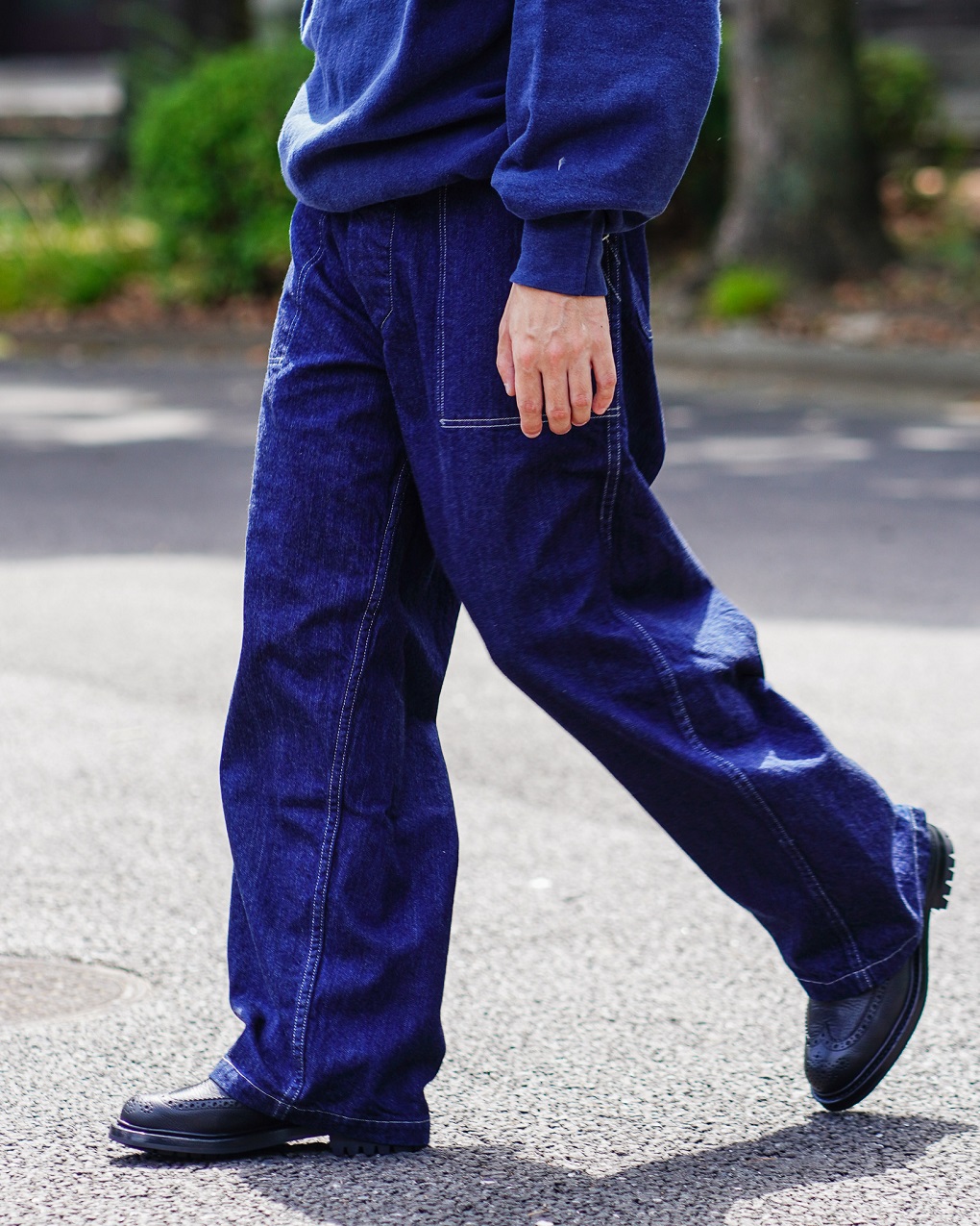 CIOTA”Denim Baker Pants” | well-made by MAIDENS SHOP