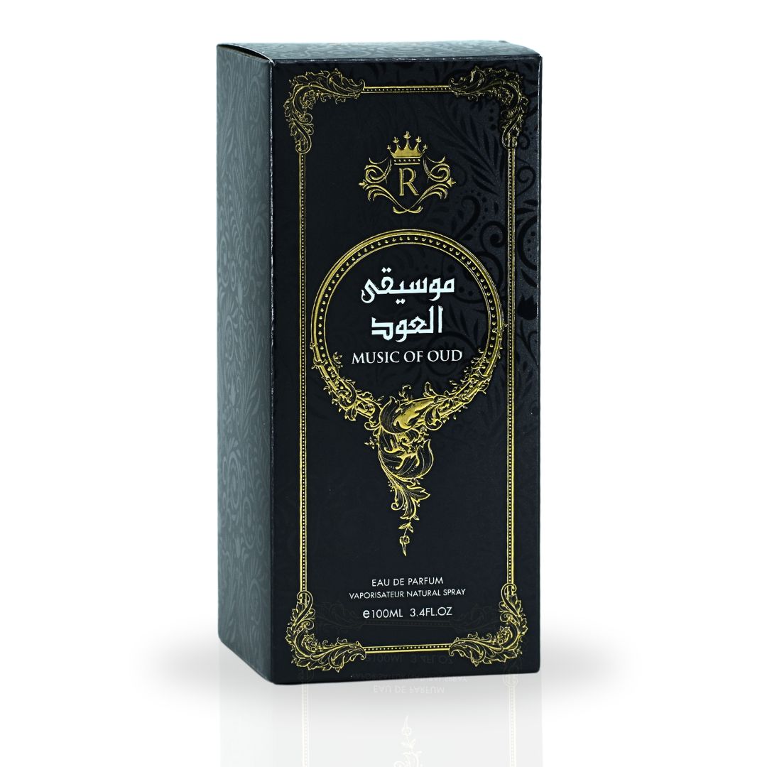 Music Of Oud EDP Spray 100ML (3.4 OZ) By RISALA | Long Lasting