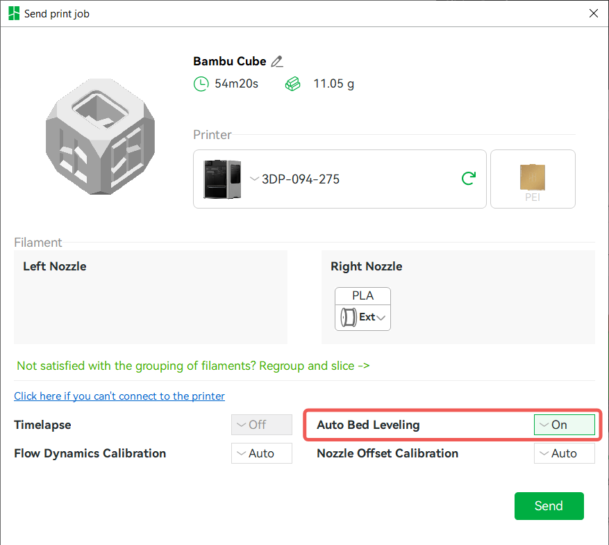 H2D First-Layer Printing Optimization Guide | Bambu Lab Wiki