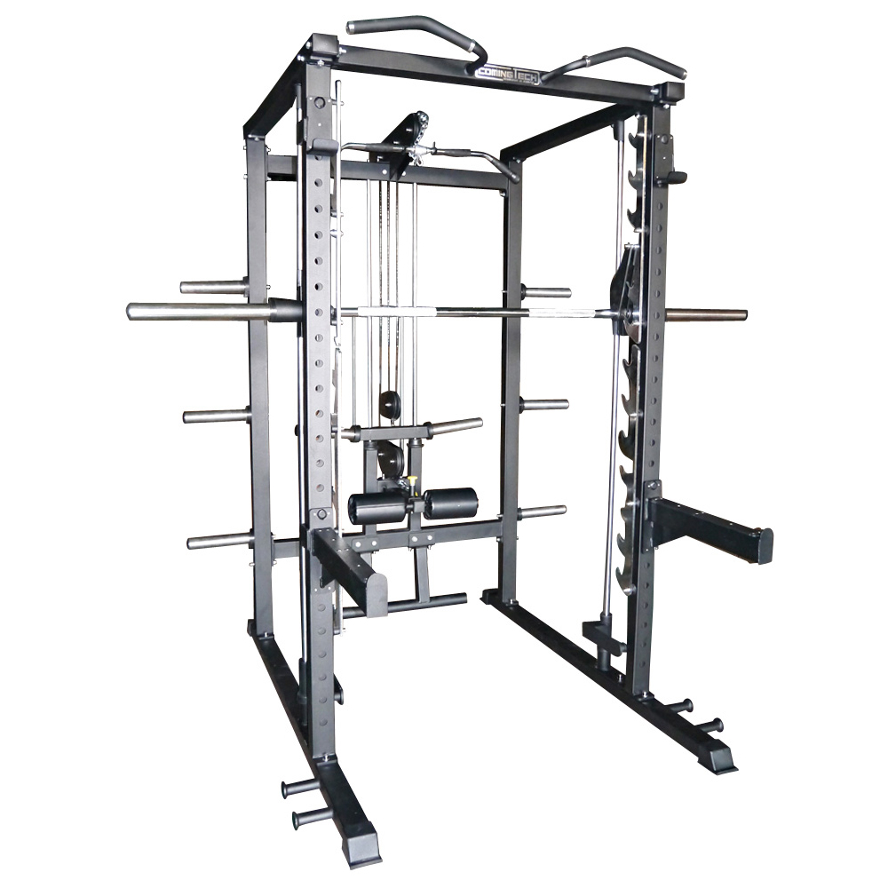 スミスパワーラック | ジムでの高重量トレーニングが可能。耐荷重は
