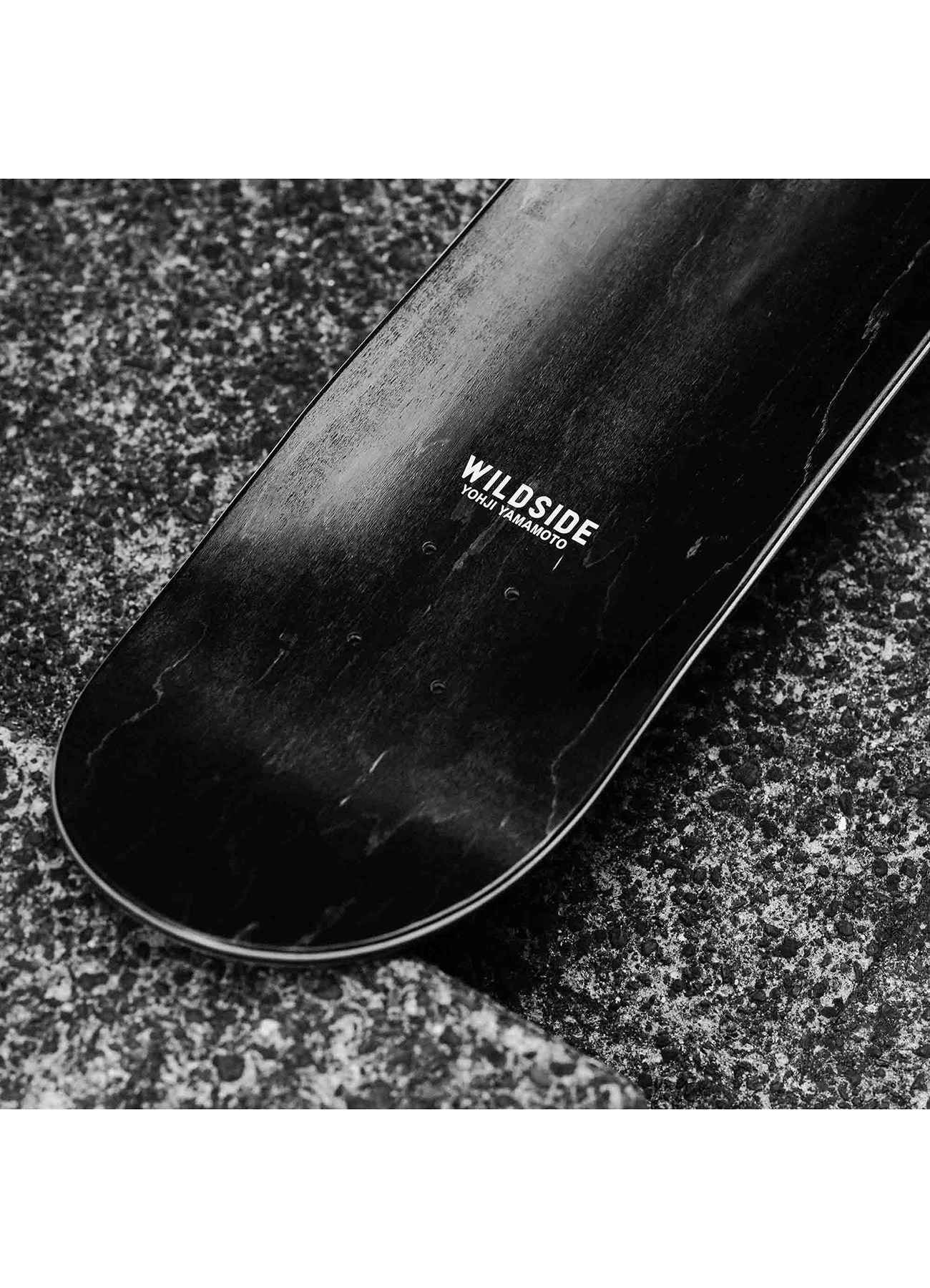 WILDSIDE × silkmasterSB Skateboard Deck(FREE SIZE BLACK