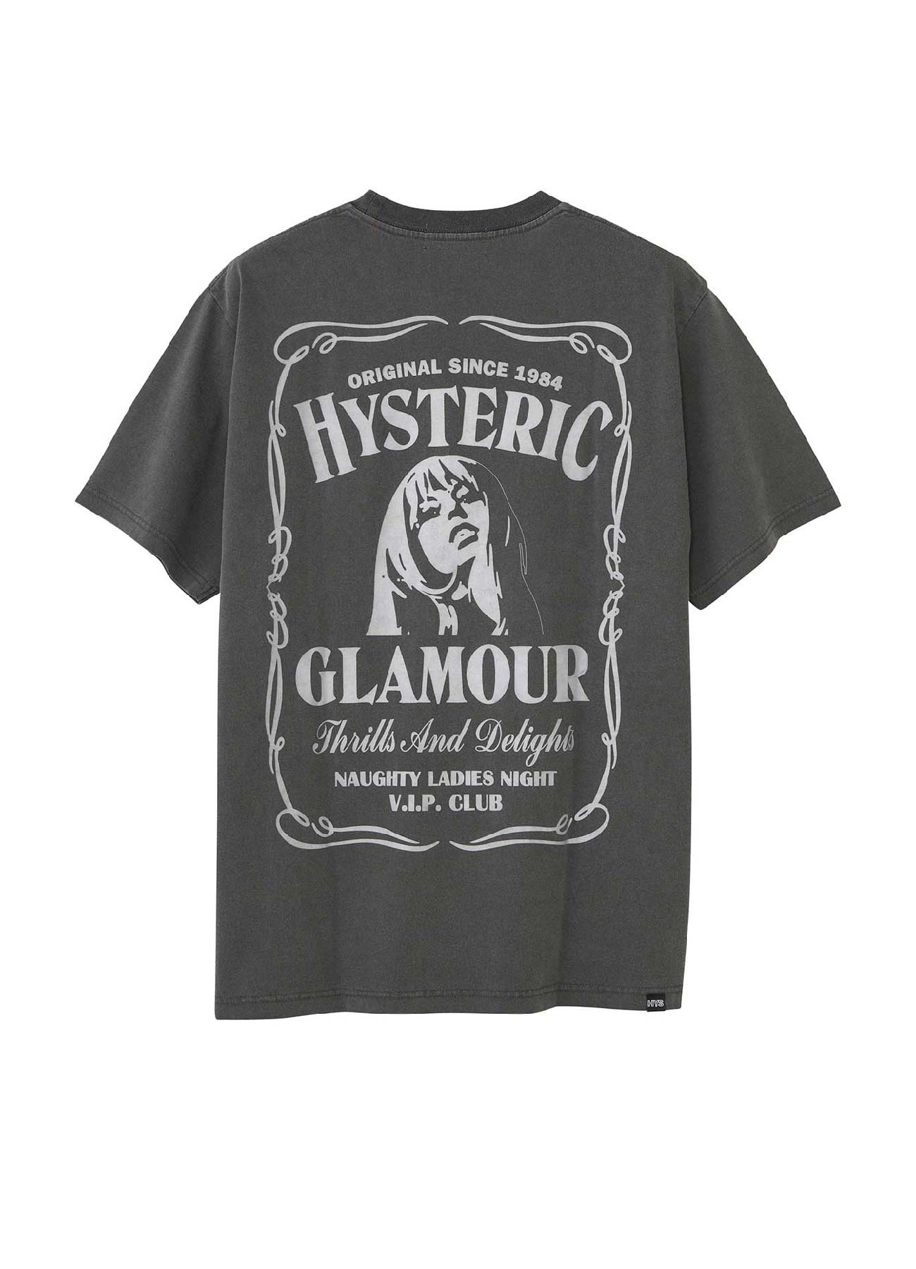 WHISKY WOMAN T-Shirt(L BLACK): HYSTERIC GLAMOUR｜WILDSIDE YOHJI