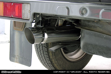 WirusWin】【JA11・JA12・JA22】ジムニー用サーフマフラー