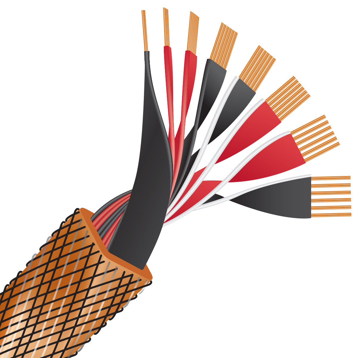 Eclipse 8 Spade or Banana Plug Speaker Wire Pair | Wireworld