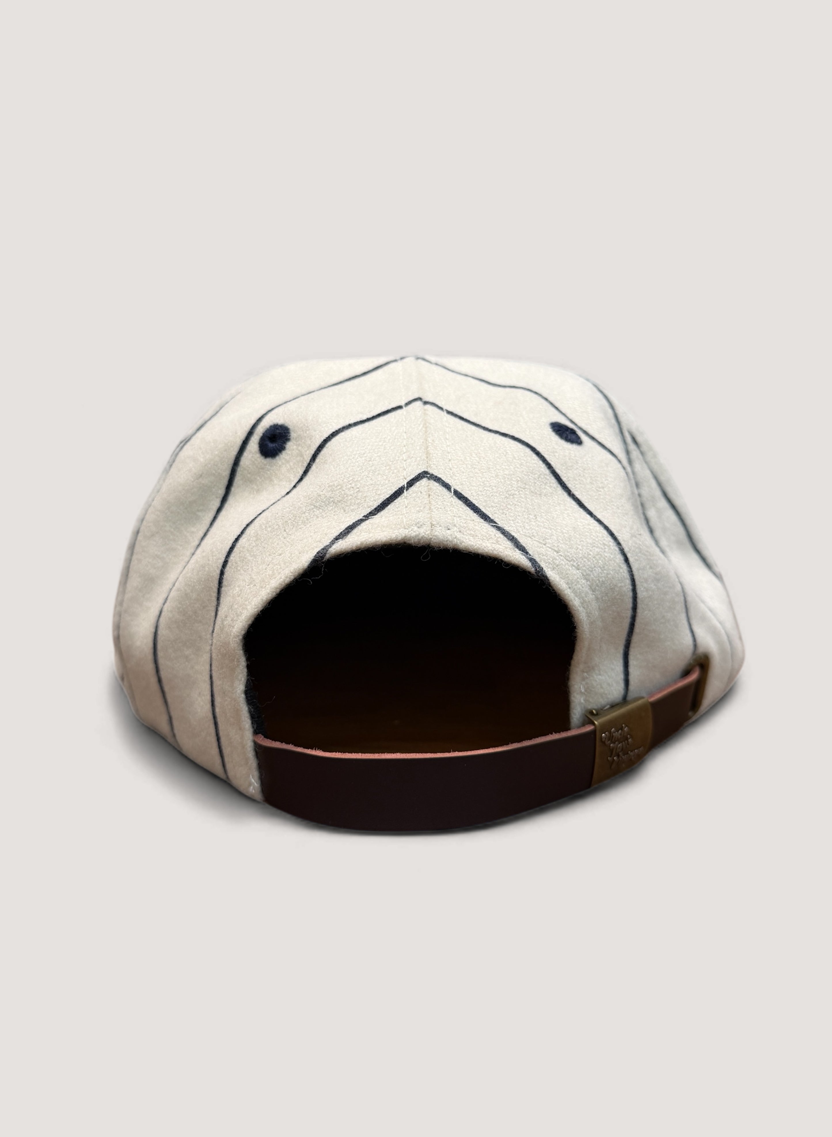 Uncle Jay's Vintage PINSTRIPE YANKEES Chainstitch Cap (UNCLE-002