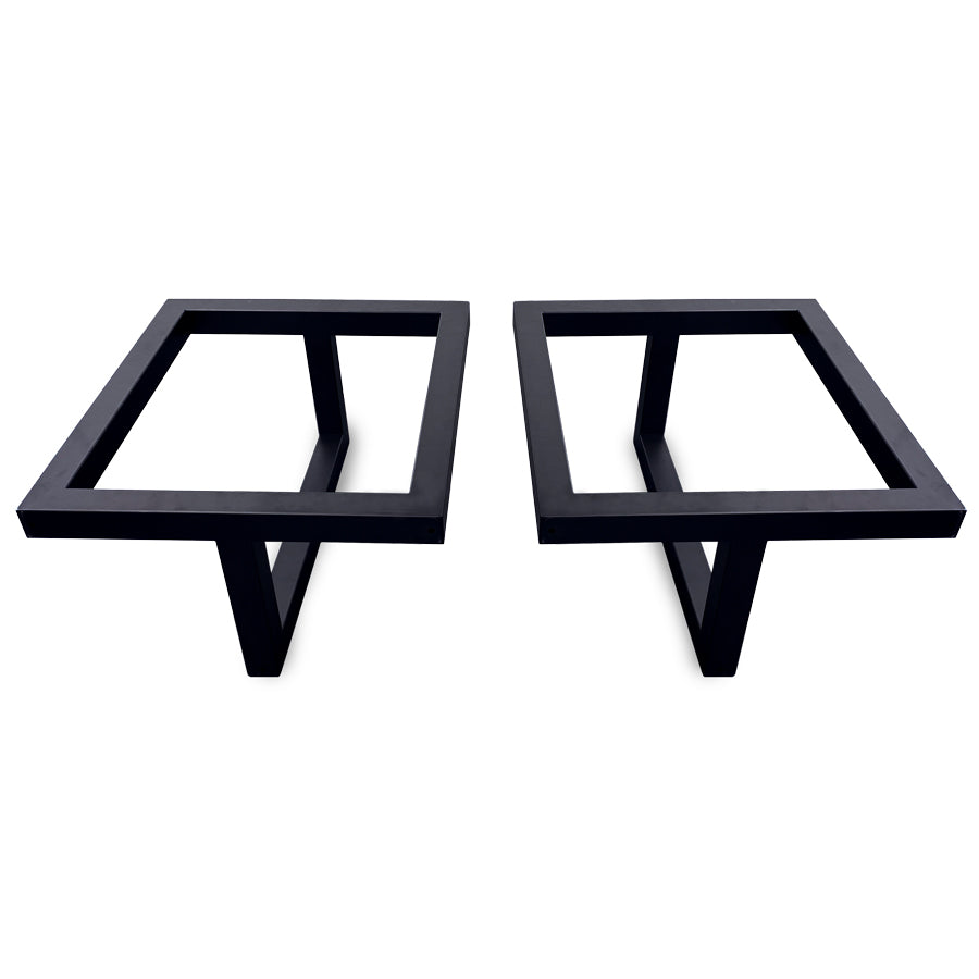 アイアン脚 T型 50角 ブラック 50mm角 2脚セット – Wooden JAPAN 匠一松