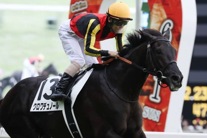 JRA 阪神競馬場 クロワデュノール イクイノックス ディープインパクト