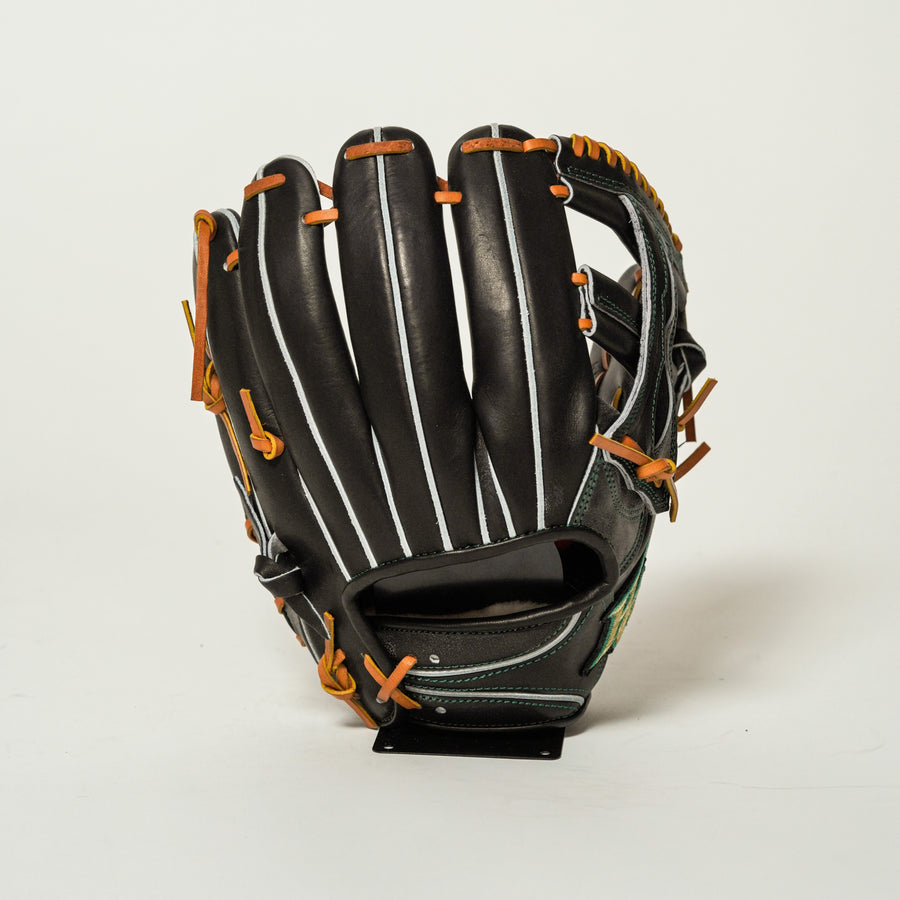 ハイゴールド】硬式グラブ/送料無料/KKG2005/右投げ/ブラック/BLK/TAN