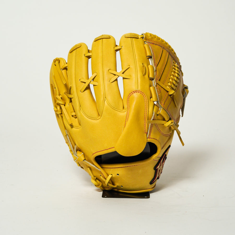 ハイゴールド きゃっチャーミット 硬式グローブ イエロー ハイゴールド