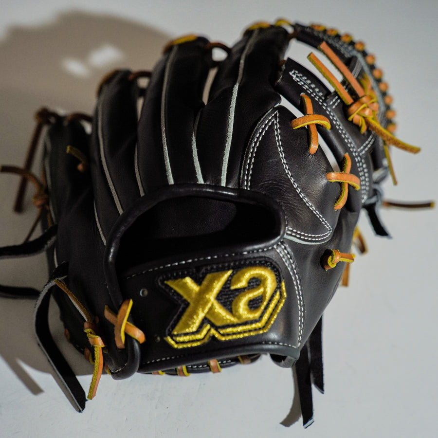 ザナックス】硬式グラブ/内野手用/送料無料/BGH-52615/右投げ/ブラック