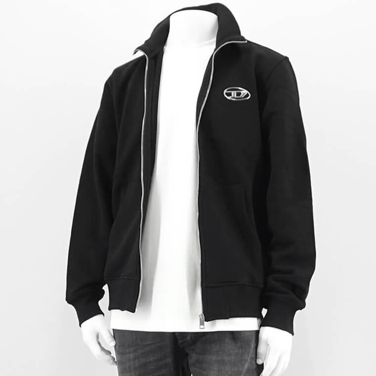 ディーゼル DIESEL メンズ トラックジャケット ブラック – WORLDCLUB1989