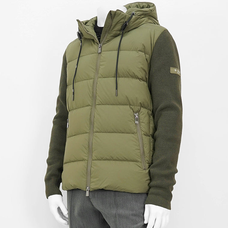 タトラス TATRAS メンズ ダウンジャケット カーキ ブラック