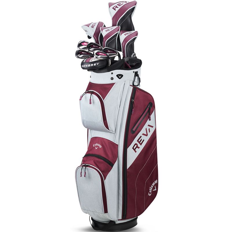 Callaway Women's REVA Cart Bag Package Set - 11 Piece - Worldwide