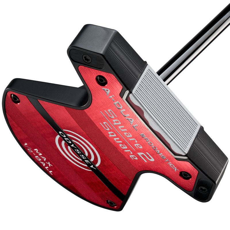 Odyssey Square 2 Square Ai-DUAL 1/2 Ball Broomstick Putter