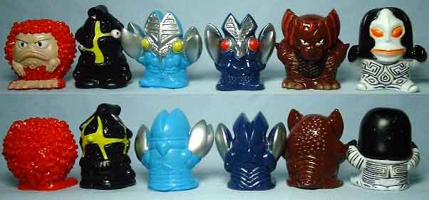 ウルトラマン ウルトラ怪獣 指人形 まとめ売り クリアEXPO限定含む 200