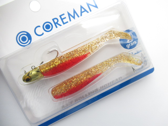 COREMAN 3.5インチ ピンク ソフトルアー 8パック COREMAN 3.5インチ