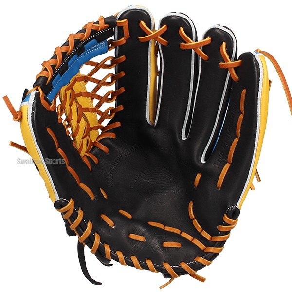 Slugger W5 硬式野球グローブ 黒/青 Slugger W5 硬式野球グローブ 黒
