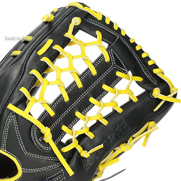 ASICS 軟式グローブ FFL1 ネイビー/イエロー ASICS 軟式グローブ FFL1