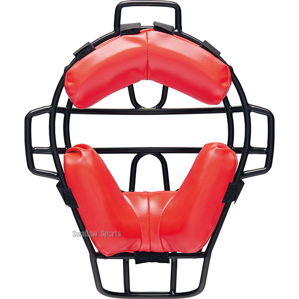 キャッチャー用プロテクターセット レッド（マスク無し） キャッチャー