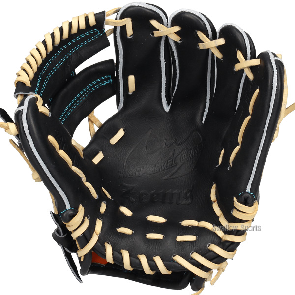人気のZeems Zeems 軟式グローブ 黒/ベージュ 少年用 軟式グローブ