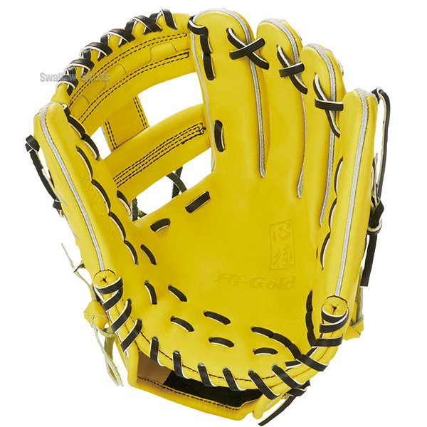 野球 ハイゴールド 硬式 グラブ グローブ 心極 三塁手用 オール
